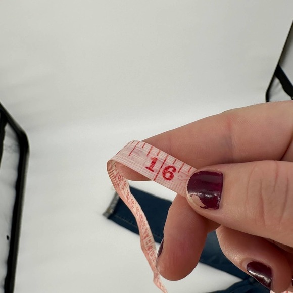 PILCRO The Cigarette High-Rise Slim Straight Jeans Cotton Blend Blue Size 31 - Picture 12 of 16